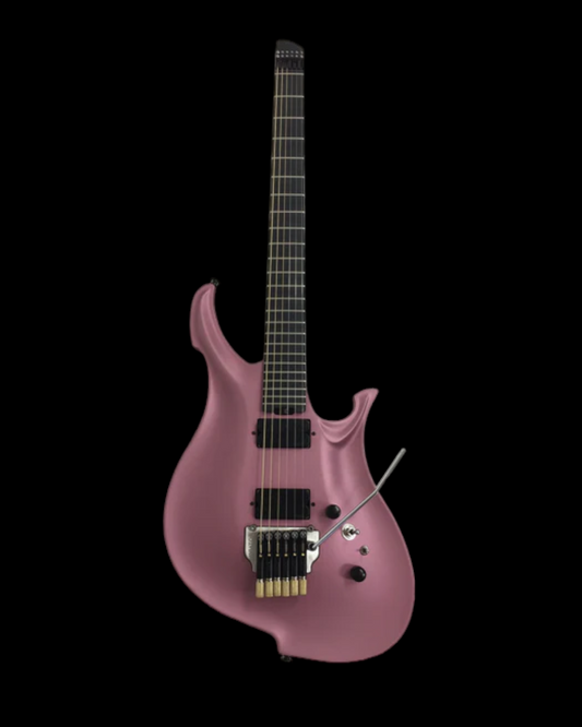 Koloss Headless Carbon Fiber Neck Aluminum Body Koloss Electric Guitar - Purple GT750PU