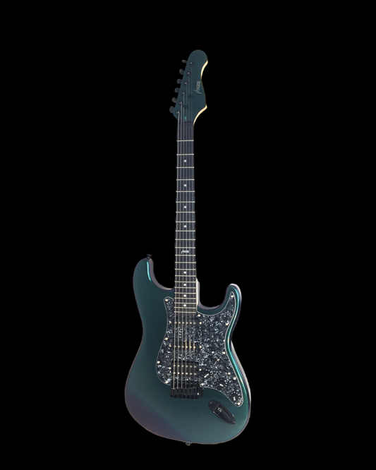 Haze Chameleon SSH Strat-Style HST Electric Guitar - Chameleon SEG211V