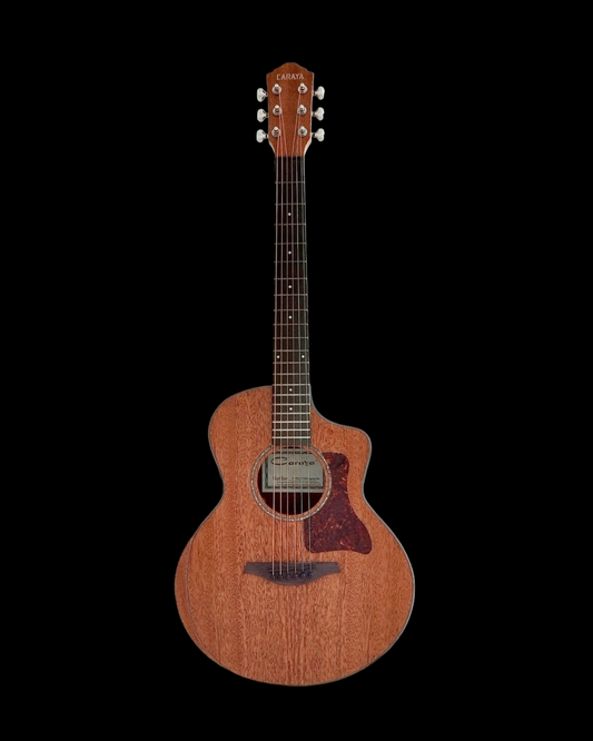 Caraya D36SAC All Mahogany Traveller Guitar D-36S