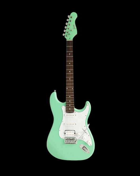 Haze HST Electric Guitar - Surf Green E211SURFGREEN