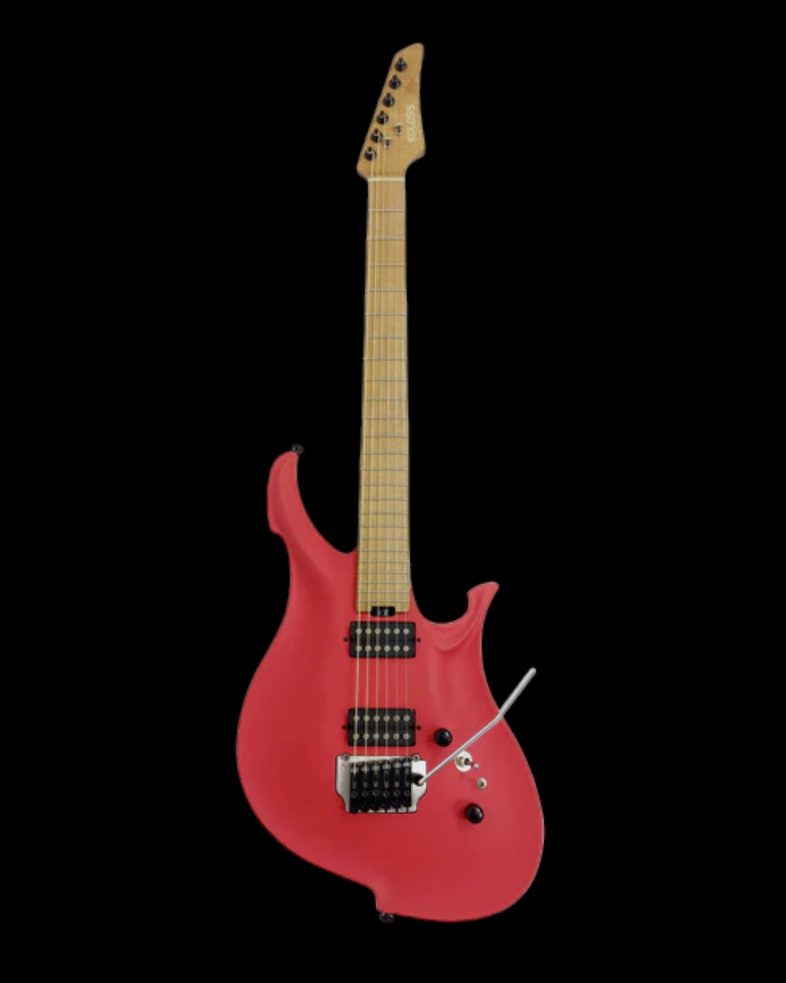 KOLOSS GT640MRD Red Aluminum Body Roasted Maple Neck Electric Guitar