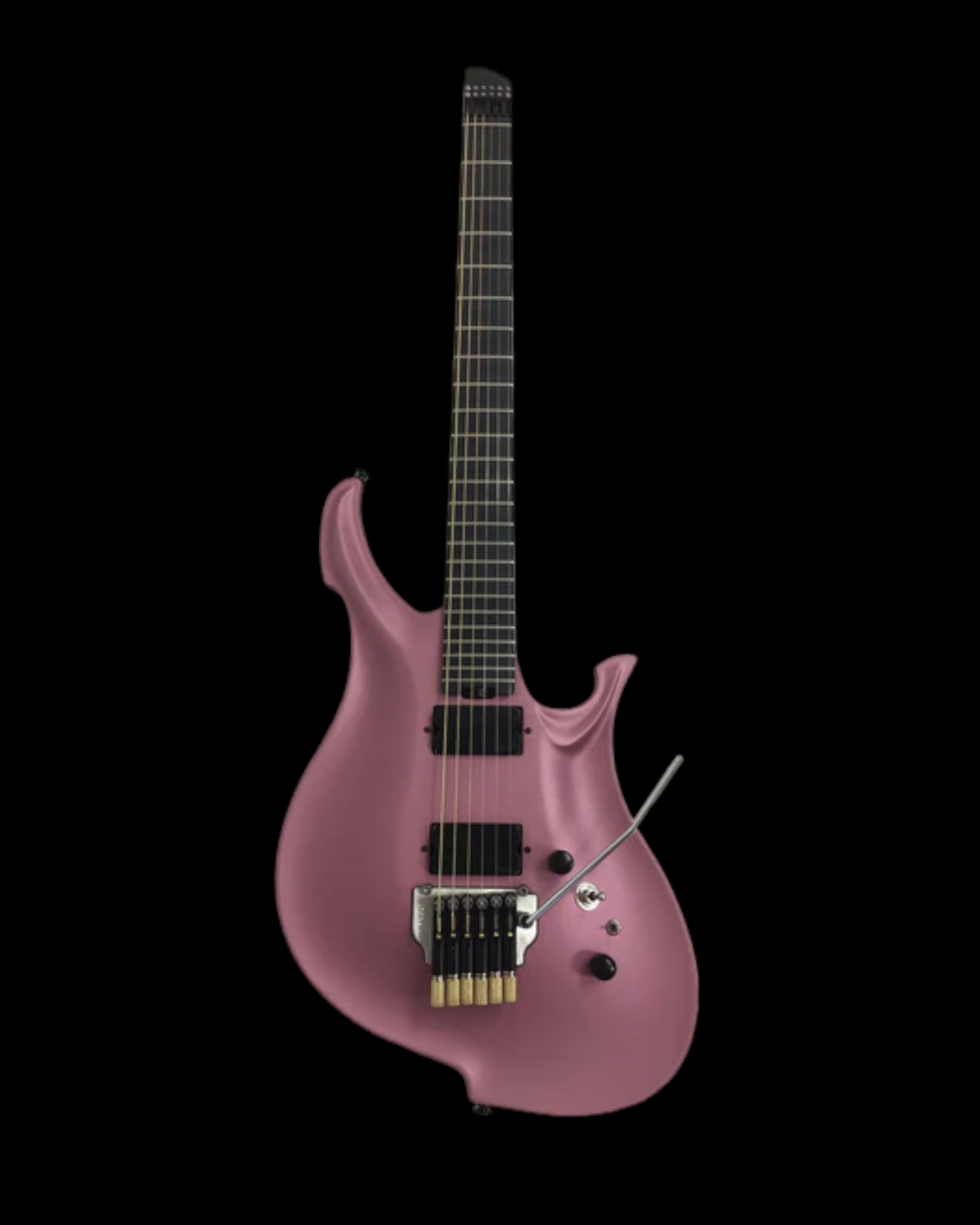 Koloss Headless Carbon Fiber Neck Aluminum Body Koloss Electric Guitar - Purple GT750PU