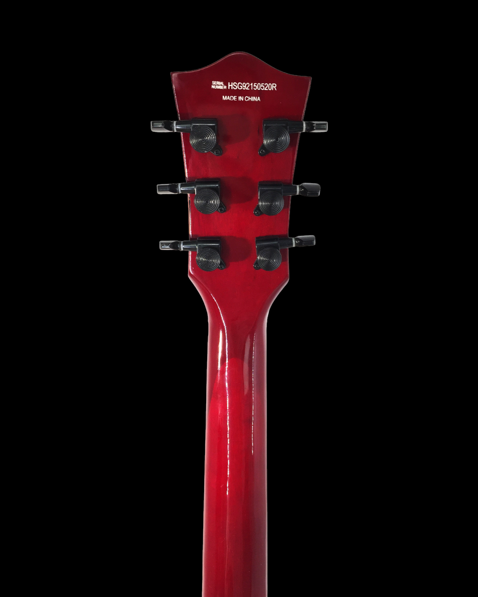Haze Single-Cut Maple Neck Rosewood Fingerboard HLP Electric Guitar - Sunburst HSG9TCS