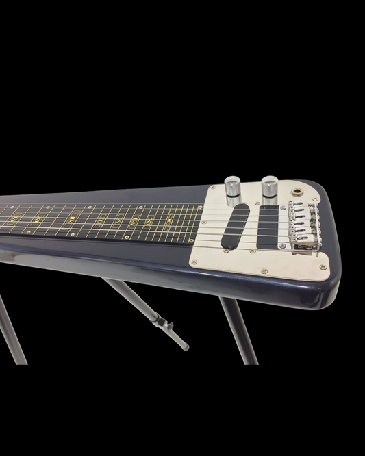 Haze Lap Steel Single Coil Height Adjustable Lap Steel Electric Guitar - Blue HSLT1930MBL