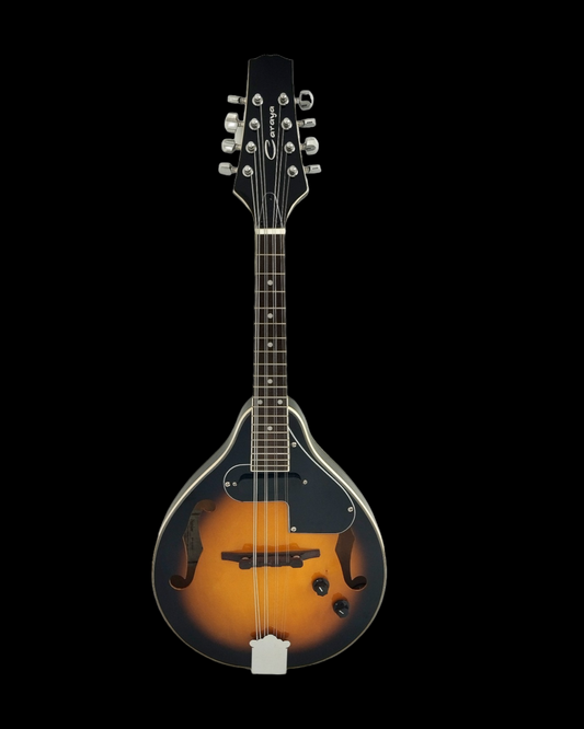 Caraya Linden A-Style Built-in Pickups Mandolin - Sunburst MA001EBS