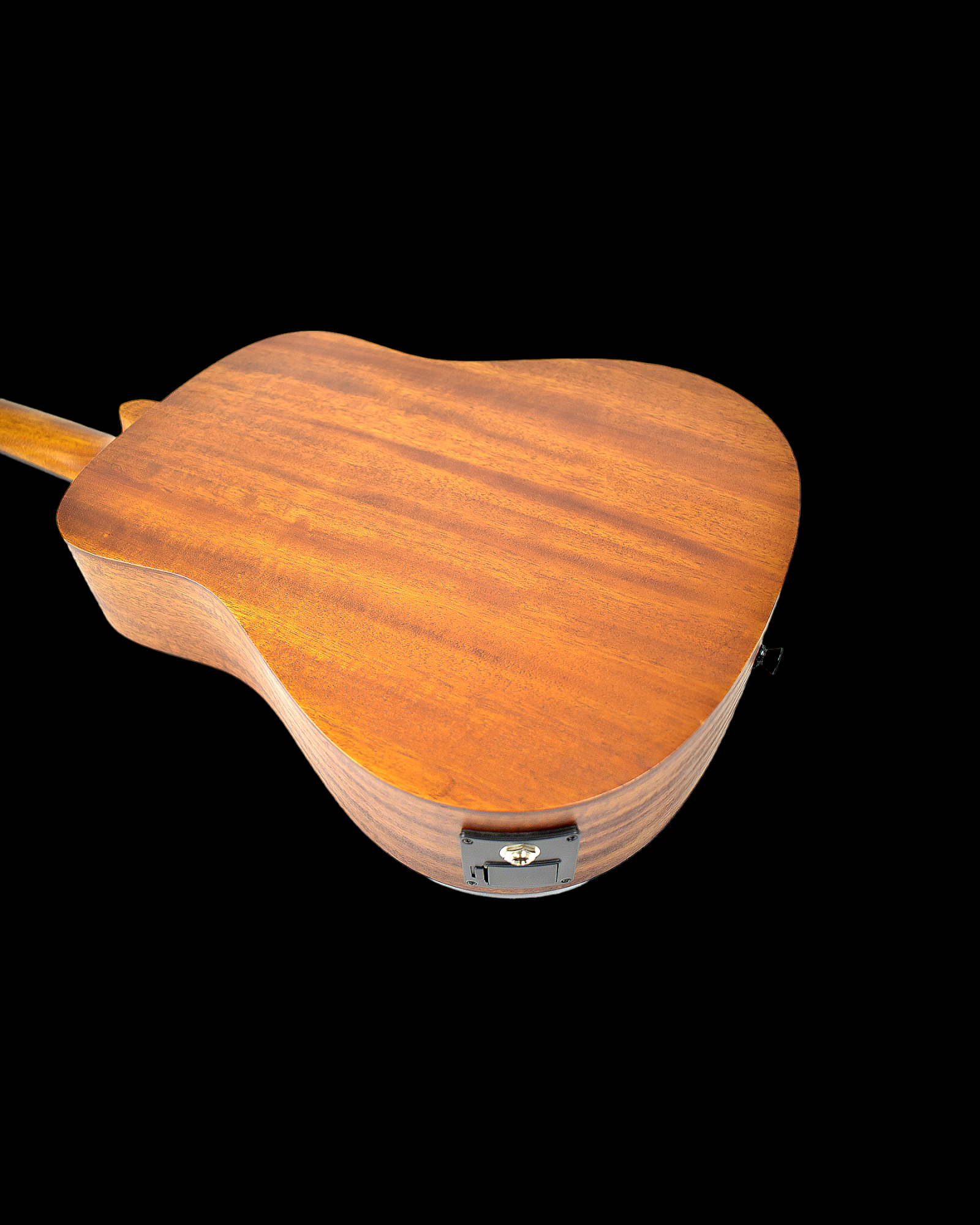 Caraya Safair 41EQ All Mahogany Dreadnought Acoustic Guitar,Built