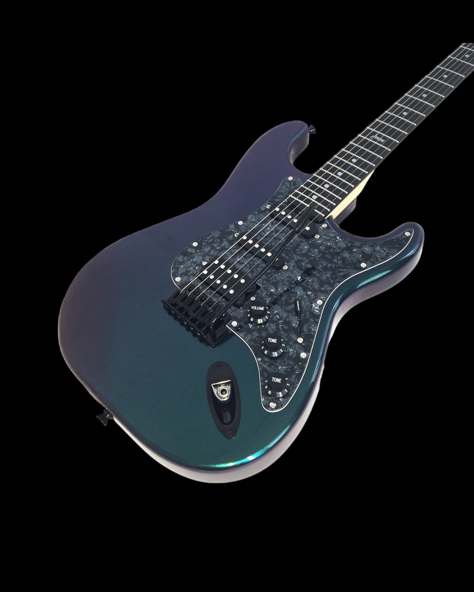 Haze Chameleon SSH Strat-Style HST Electric Guitar - Chameleon SEG211V