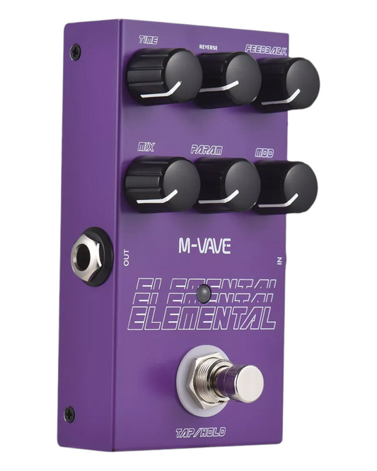 M-Vave Elemental Guitar Delay Effects Pedal / 9 Delay Effects - ELEMENTAL