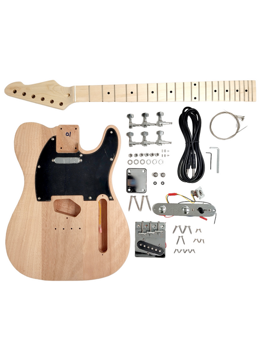 Haze TL10MDIY TL Style Electric Guitar DIY Kit