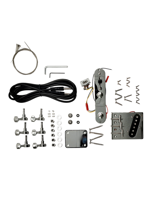 Haze TL10MDIY TL Style Electric Guitar DIY Kit