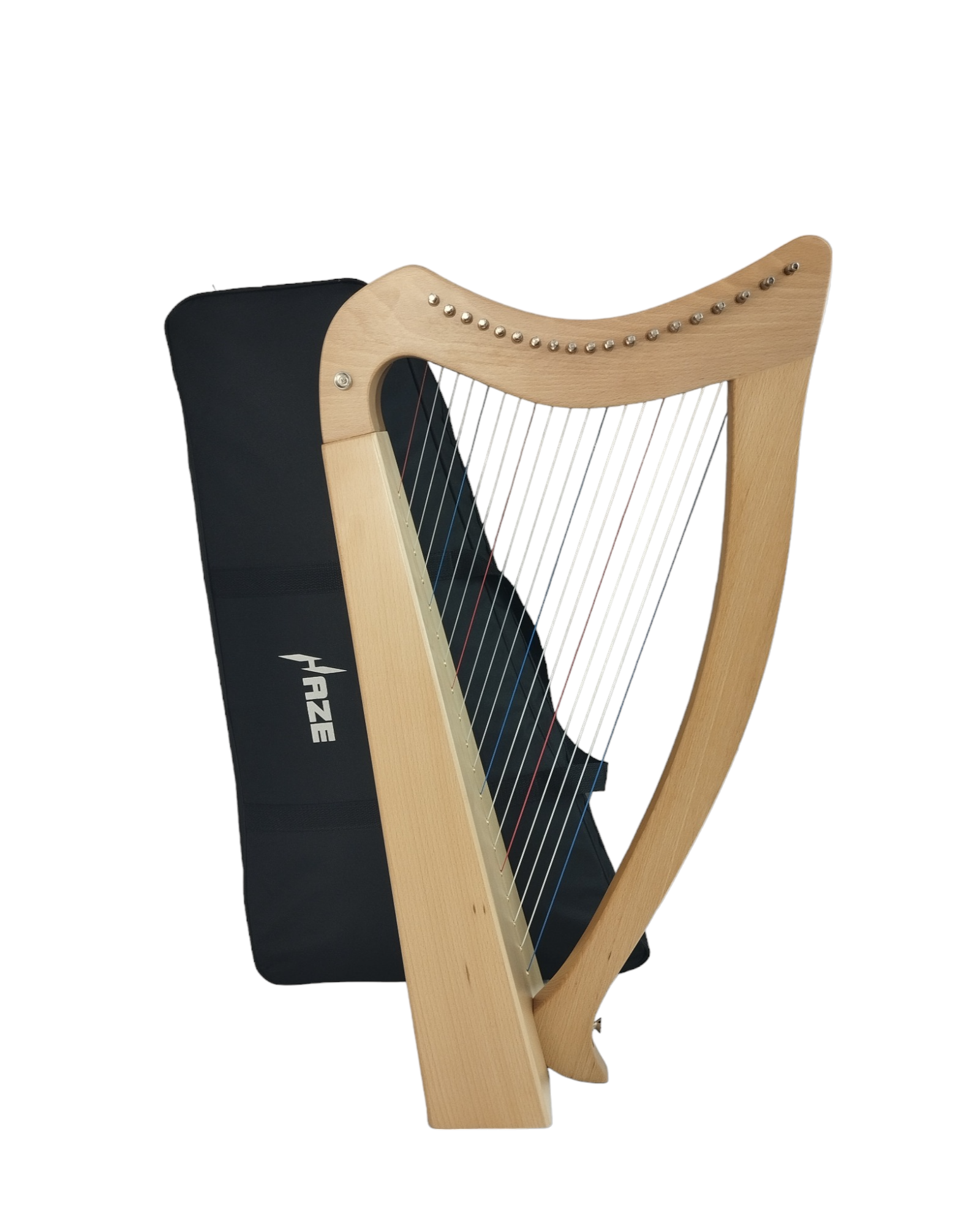 Haze 19-String Harp - Natural WH19BH