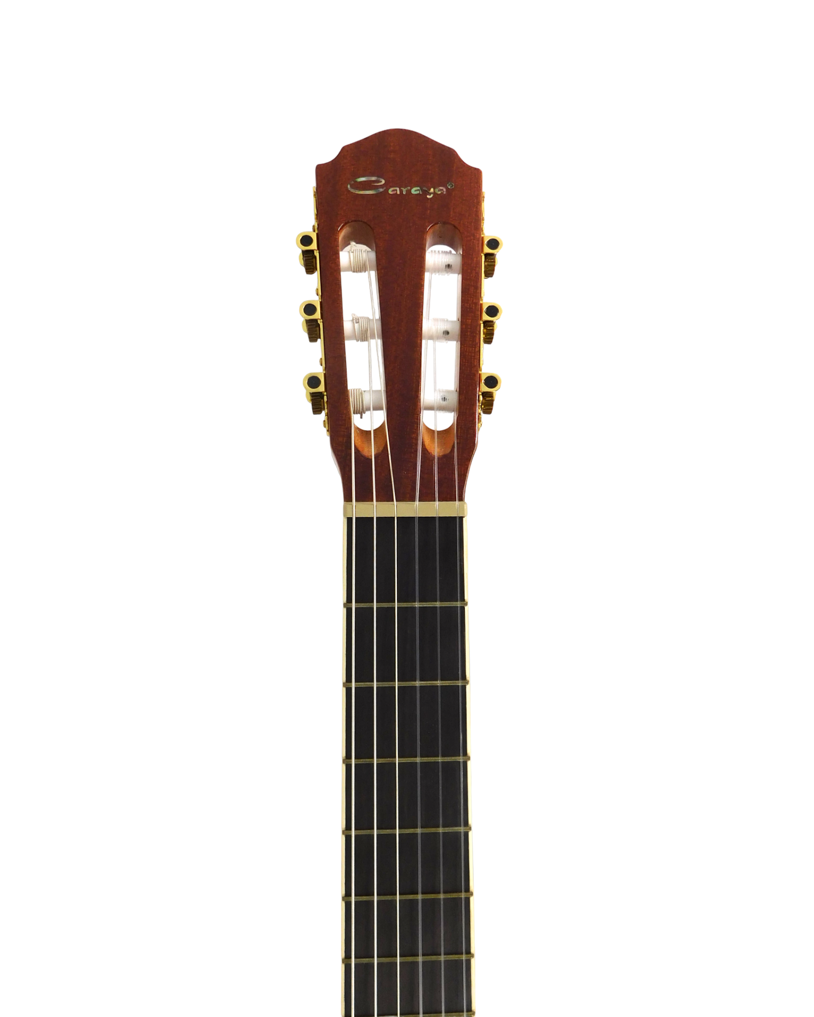 Caraya Spruce Thin-Body Cutaway Built-In Pickup/Tuner Classical Guitar - Natural C551BCEQN