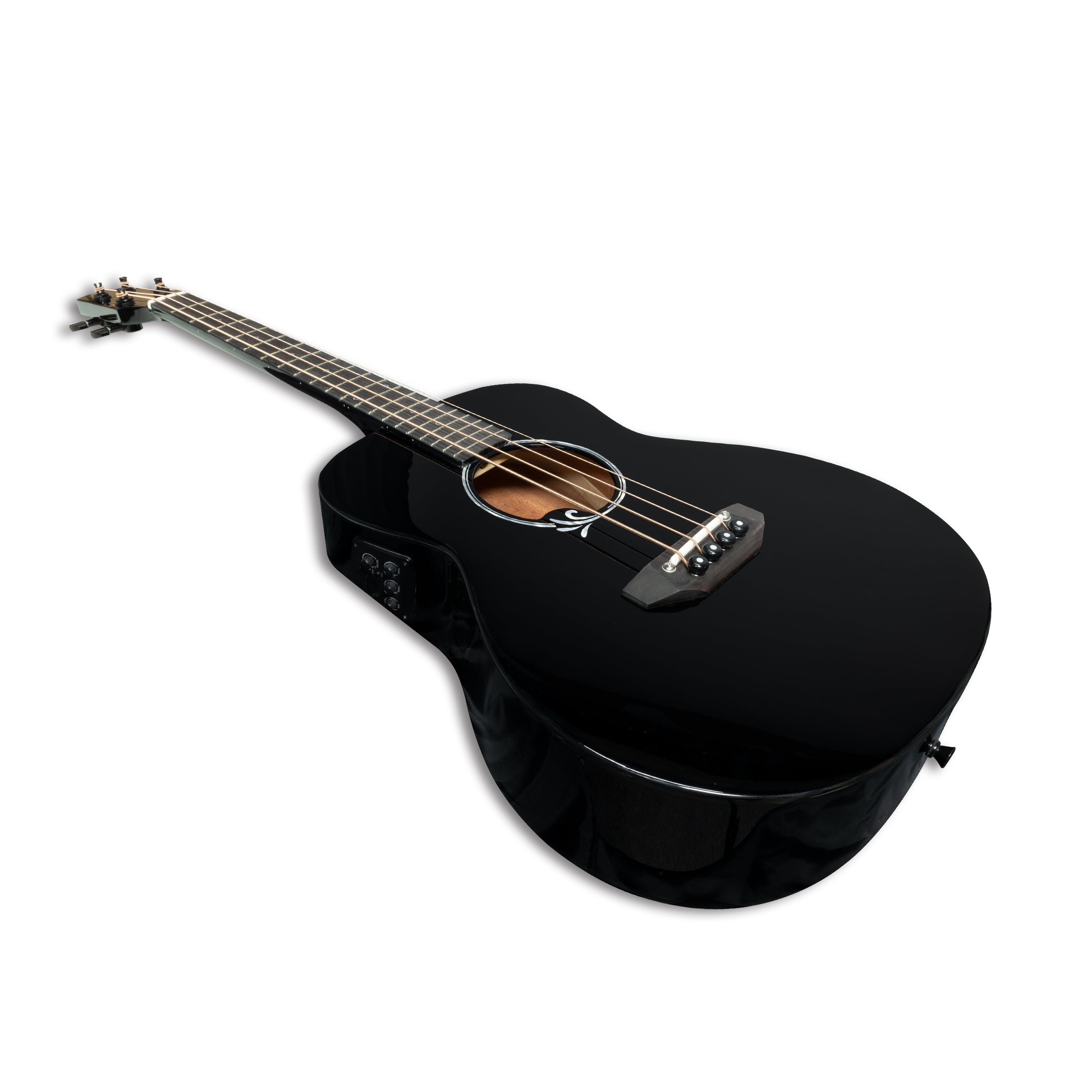 Black acoustic online bass