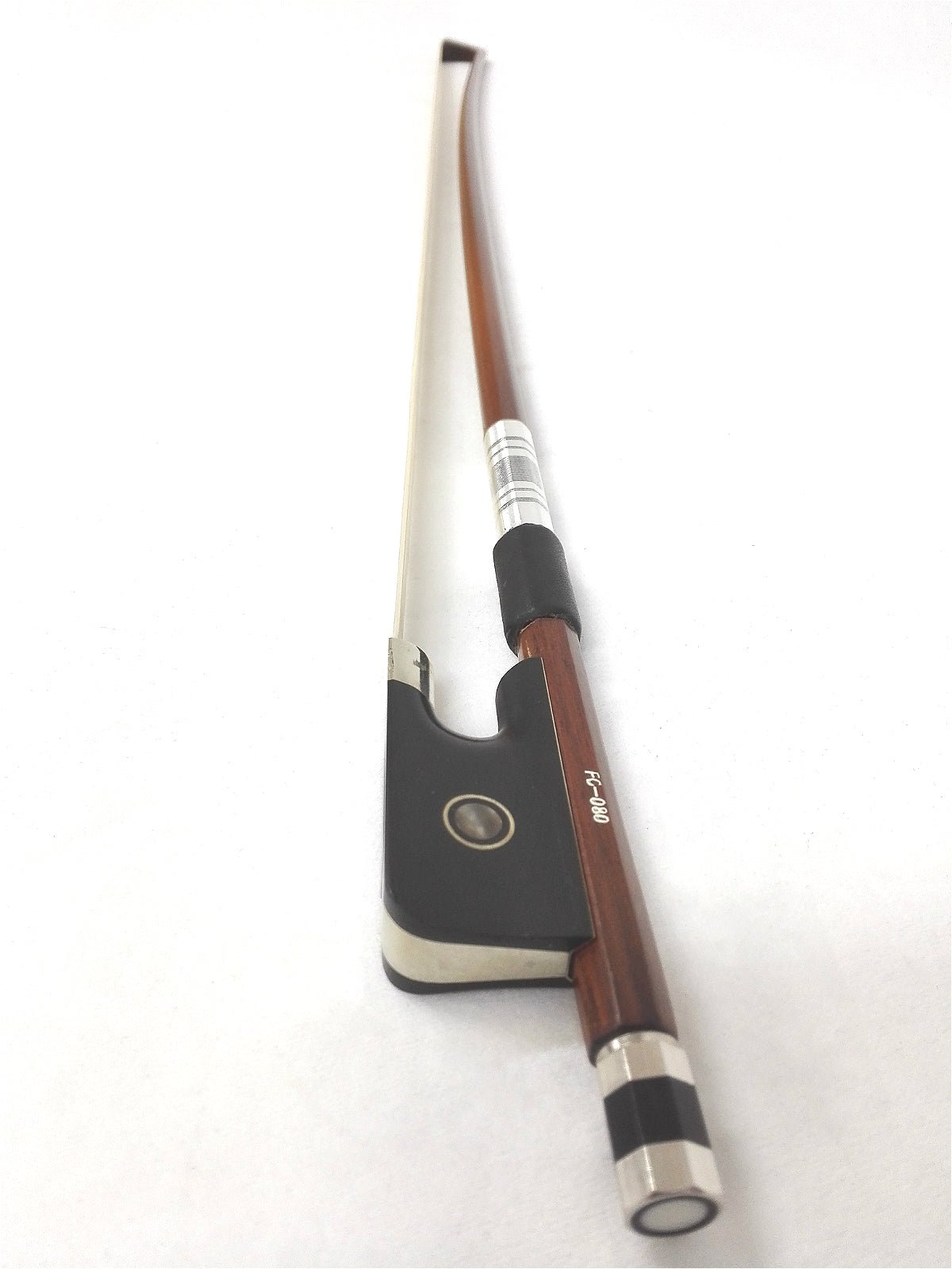 Symphony FC080 1/4 Size Cello Bow, Brazil-wood, Round Stick, Real Horse Hair