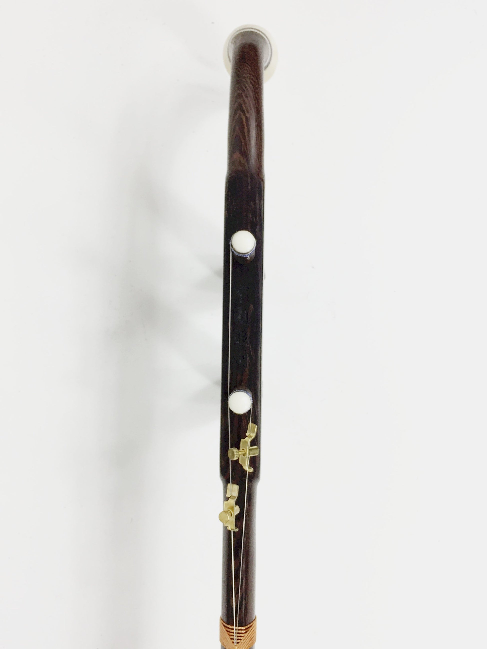 Chinese Erhu 2-string Violin WENGE Solid Wood W Hard Case