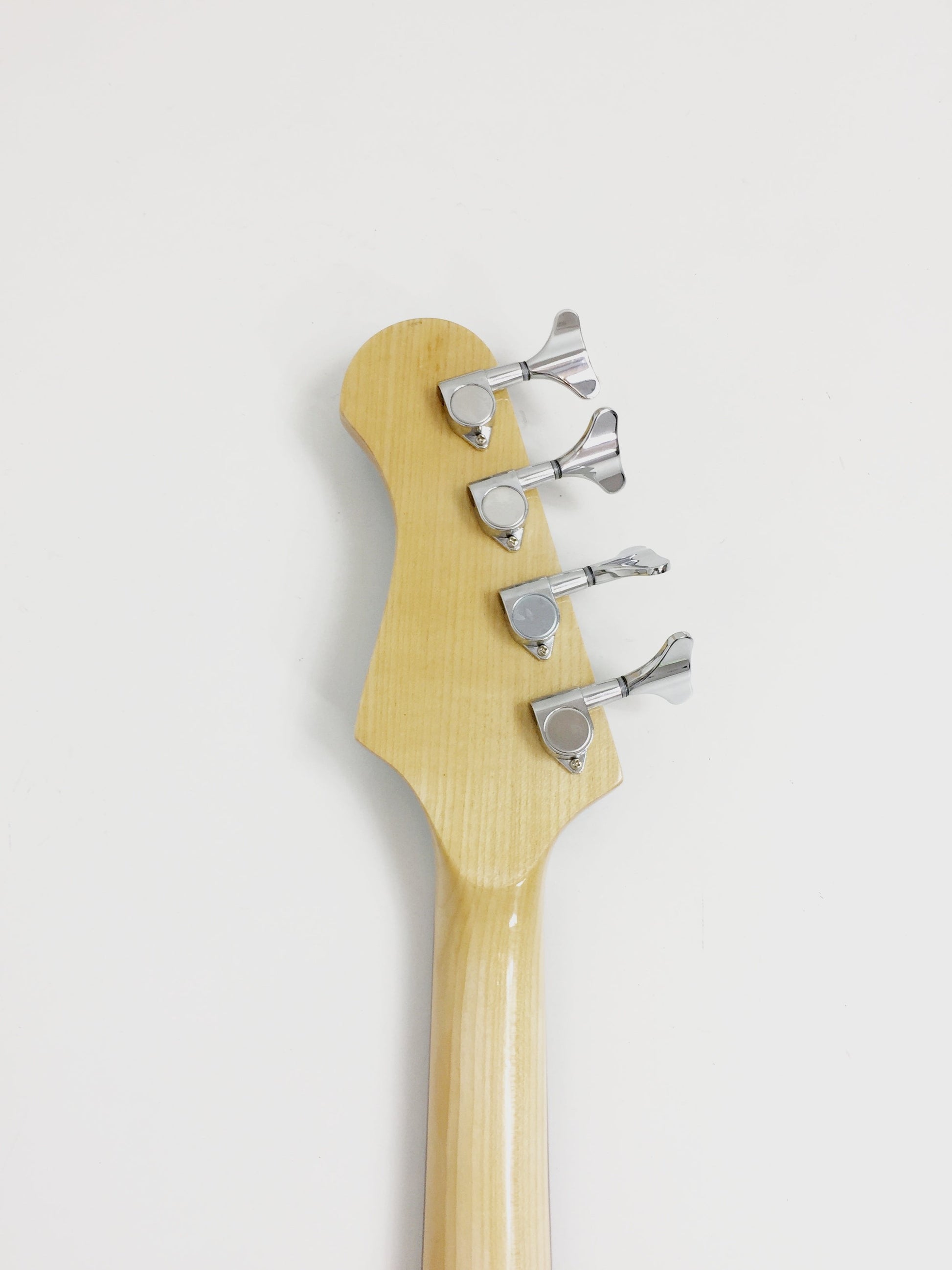 Haze Short Scale Split/Single Coil Solid Basswood J-Style Electric Bass Guitar - Blue SBG387BL