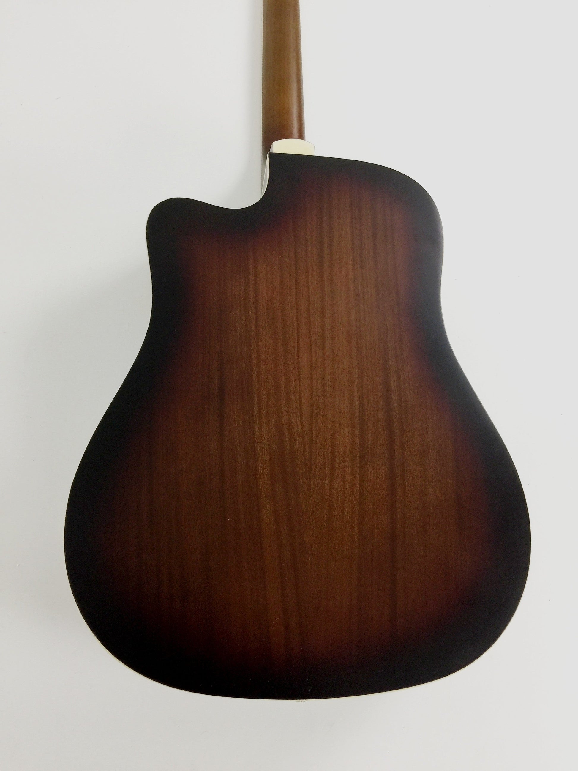 Haze Mahogany Top Built-In Pickup/Tuner Cutaway Acoustic Guitar - Tobaccoburst F650DVSCEQ