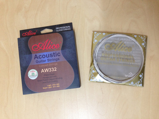 Alice AW332SL Professional Acoustic Guitar Strings - Super Light