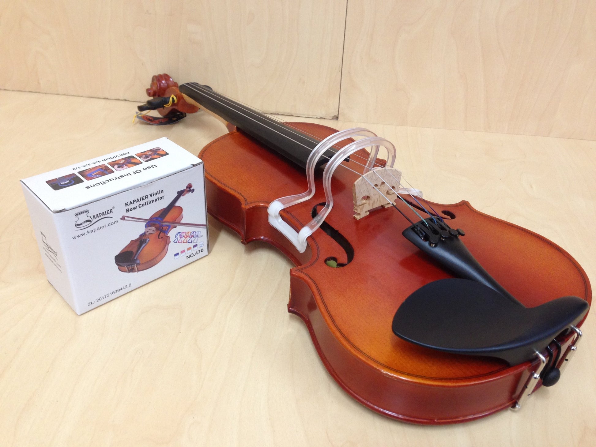 Kapaier 470/480CL Violin Bow Collimator - 4/4, 3/4, 1/2 ,1/4, 1/8, 1/10