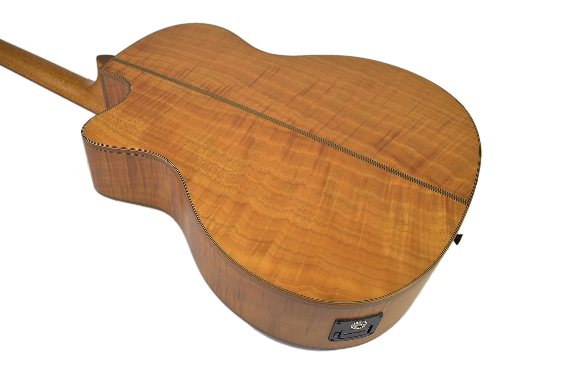 Klema Solid Canadian Cedar Fishman Pickups/Tuner Jumbo Acoustic Guitar - Natural K200JCCE